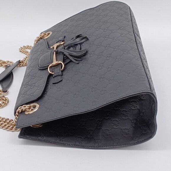 Gucci Guccissima Emily Large Shoulder Crossbody Bag 550-092225 - Picture 5 of 16